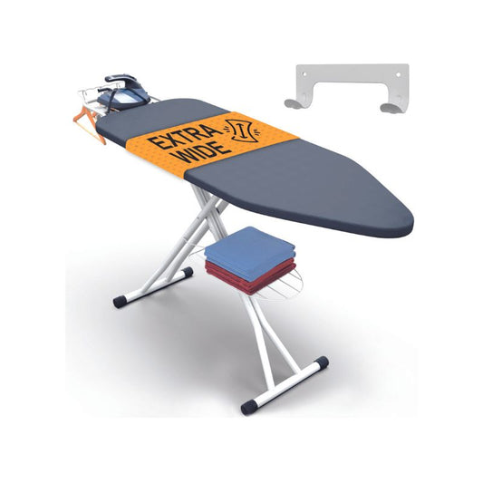 Xabitat Full Size Ironing Board with Wall Mount Hanger 57" X 18"