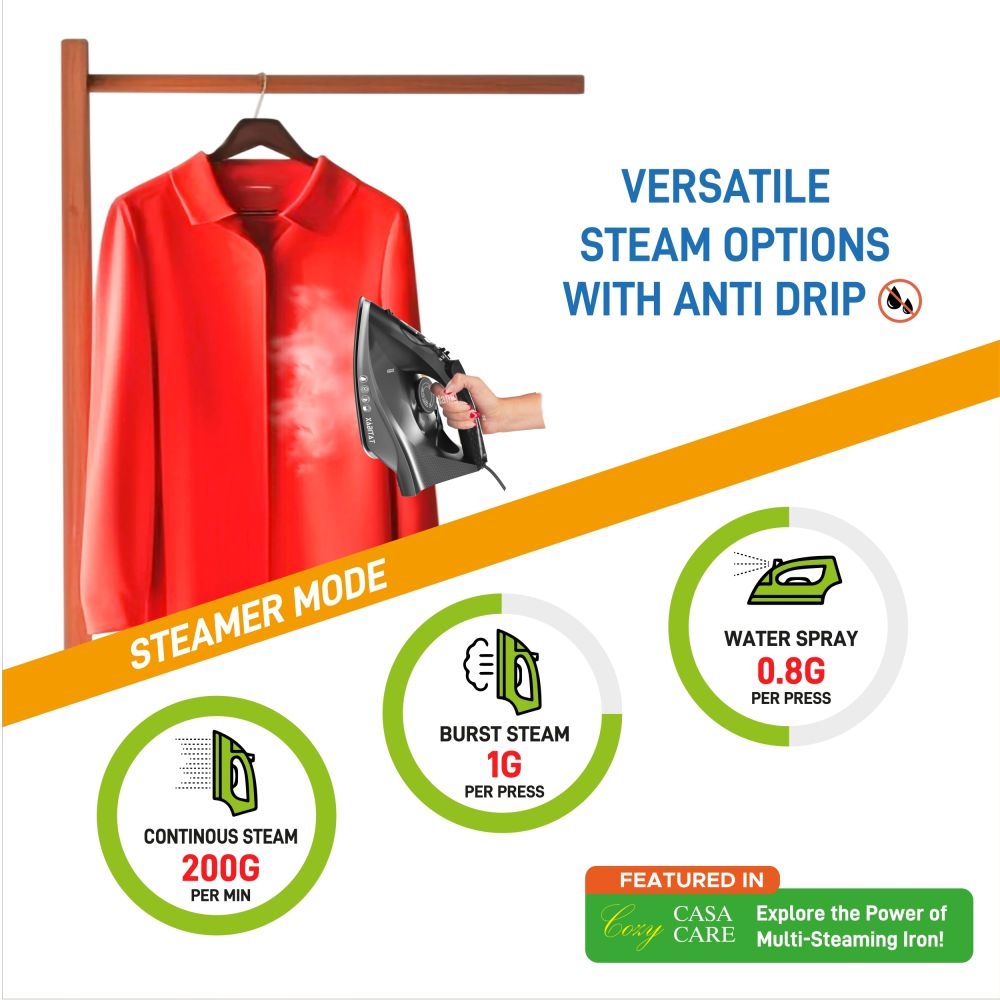 Xabitat Professional 1500W Steam Iron